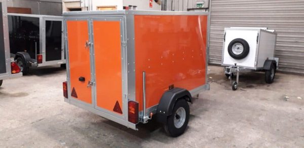 NEW TICKNERS GP756 BOX TRAILER WITH 2 REAR OPENING DOORS, IN WHITE From £3050 - Image 3