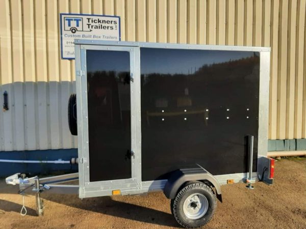 NEW TICKNERS GP756 BOX TRAILER WITH 2 REAR OPENING DOORS, IN WHITE From £3050 - Image 6