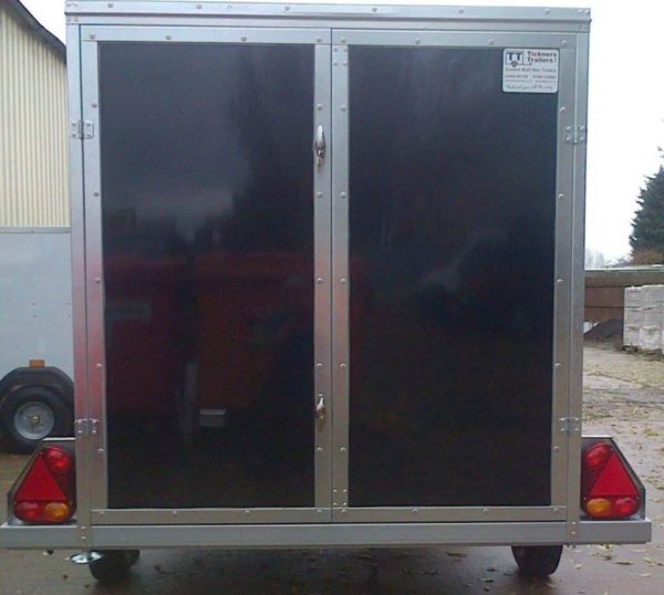 NEW TICKNERS GP756 BOX TRAILER WITH 2 REAR OPENING DOORS, IN WHITE From £3050 - Image 9