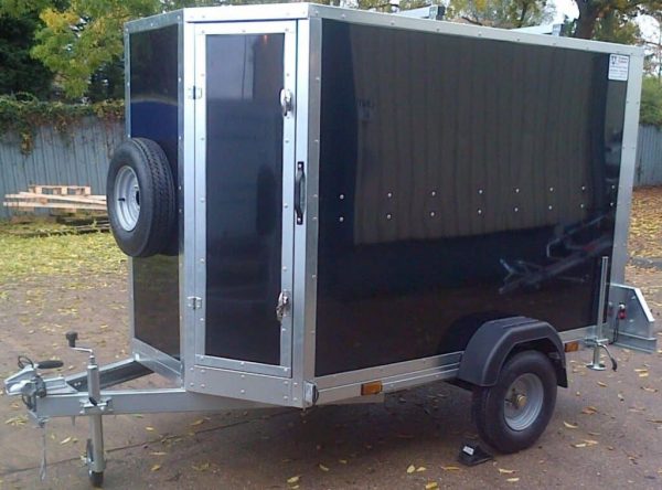 NEW TICKNERS GP756 BOX TRAILER WITH 2 REAR OPENING DOORS, IN WHITE From £3050 - Image 10