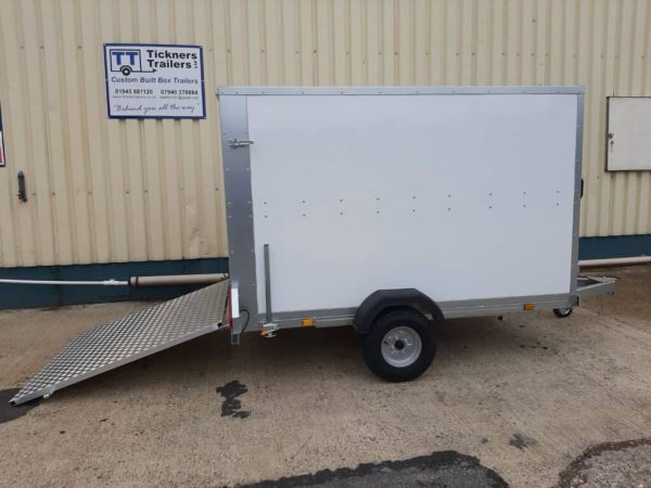 NEW TICKNERS GP756 BOX TRAILER WITH 2 REAR OPENING DOORS, IN WHITE From £3050 - Image 18