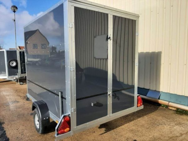 NEW TICKNERS GP756 BOX TRAILER WITH 2 REAR OPENING DOORS, IN WHITE From £3050 - Image 21