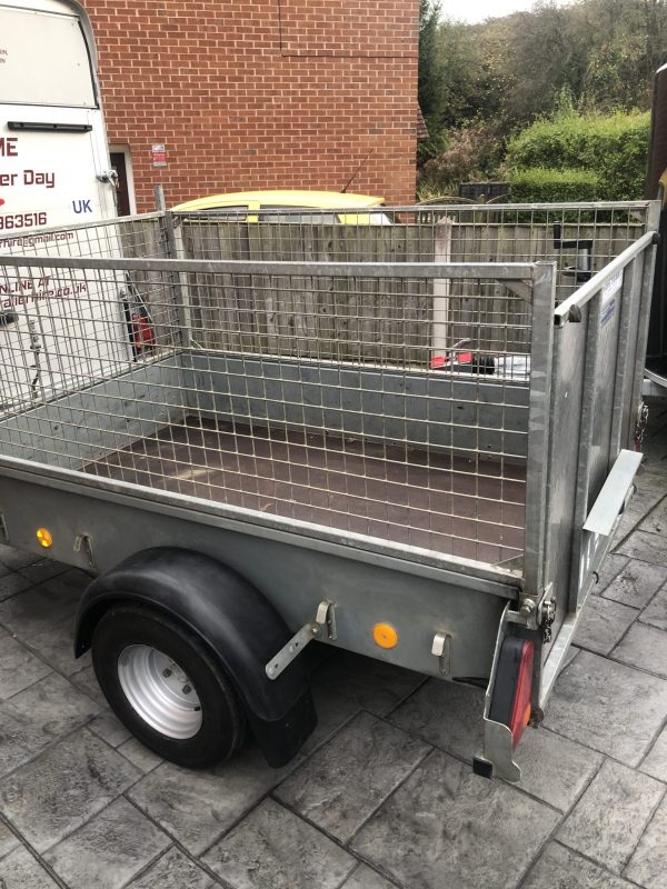 IFOR WILLIAMS 6X4 CAGED TRAILER FOR HIRE - Image 4