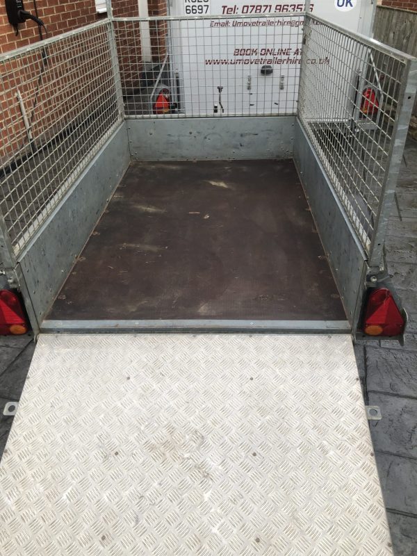 IFOR WILLIAMS 6X4 CAGED TRAILER FOR HIRE - Image 6