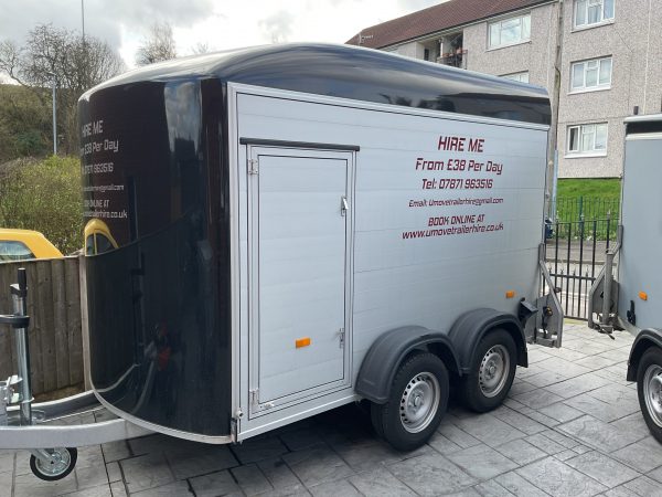 DEBON C500 BOX TRAILER FOR HIRE, UK AND EUROPE, PERSONAL OR COMMERCIAL USE