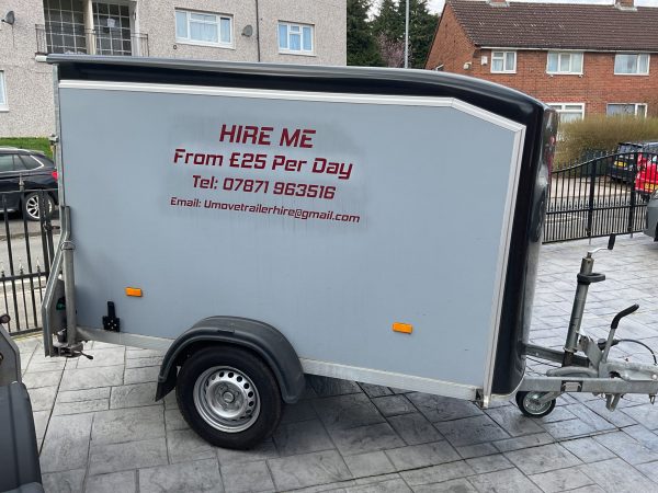 DEBON C255 BOX TRAILER FOR HIRE, UK OR EUROPE, PERSONAL OR COMMERCIAL USE - Image 6