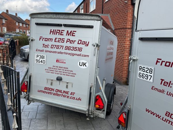 DEBON C255 BOX TRAILER FOR HIRE, UK OR EUROPE, PERSONAL OR COMMERCIAL USE - Image 5