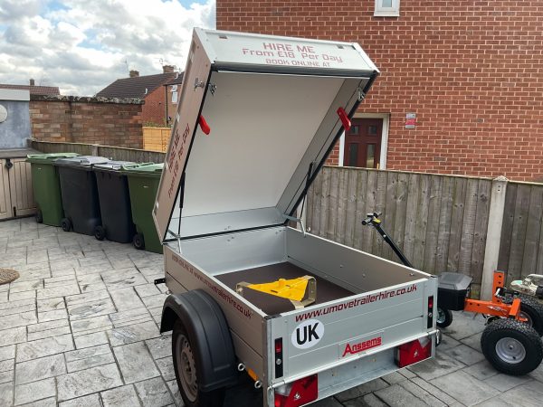 ANSSEMS GT500-151HT ENCLOSED CAMPING TRAILER FOR HIRE, UK OR EUROPE - Image 4