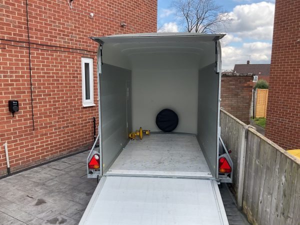 DEBON C500 BOX TRAILER FOR HIRE, UK AND EUROPE, PERSONAL OR COMMERCIAL USE - Image 8