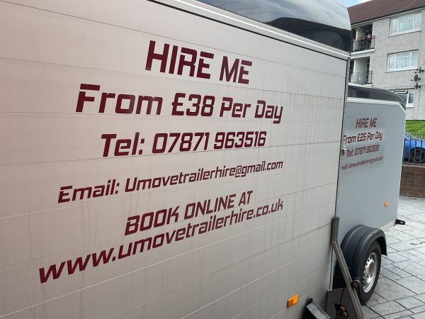 DEBON C500 BOX TRAILER FOR HIRE, UK AND EUROPE, PERSONAL OR COMMERCIAL USE - Image 6