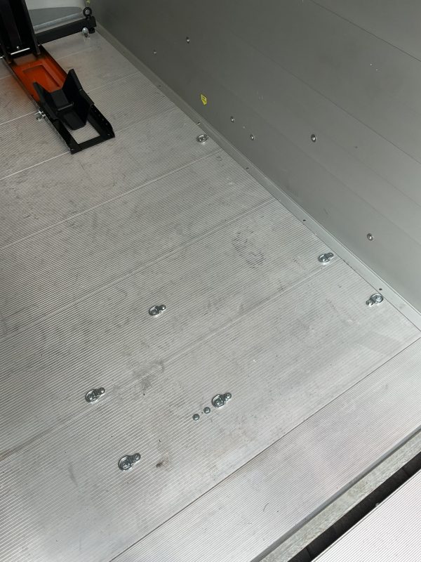 MOTORCYCLE CHOCK, RATCHET STRAPS, DETACHABLE EQUIPMENT FOR USE IN OUR DEBON C255 OR C500 HIRE BOX TRAILER - Image 8