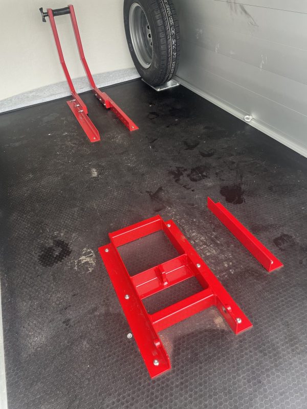 DEBON C255 ALUMINIUM BOX TRAILER FOR HIRE, COVERED MOTORCYCLE TRANSPORT UK OR EUROPE, PERSONAL USE - Image 8