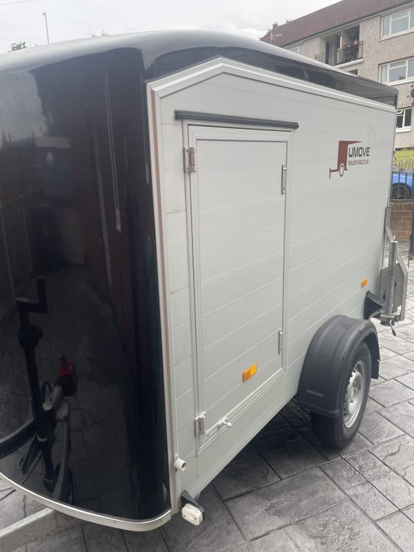 DEBON C255 ALUMINIUM BOX TRAILER FOR HIRE, COVERED MOTORCYCLE TRANSPORT UK OR EUROPE, PERSONAL USE - Image 6
