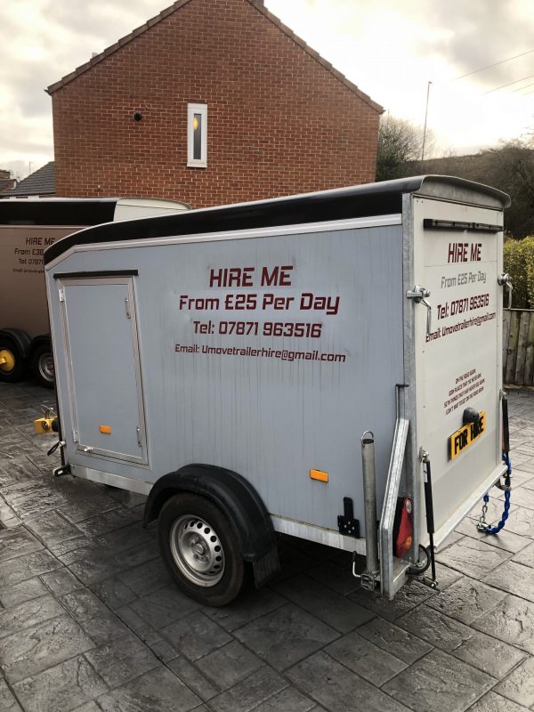 DEBON C255 BOX TRAILER FOR HIRE, UK OR EUROPE, PERSONAL OR COMMERCIAL USE - Image 2
