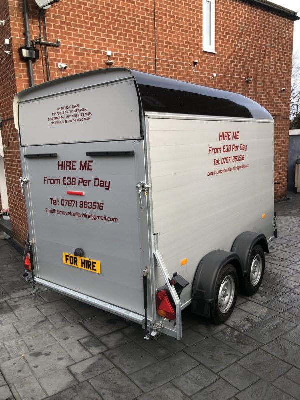 DEBON C500 BOX TRAILER FOR HIRE, UK AND EUROPE, PERSONAL OR COMMERCIAL USE - Image 3