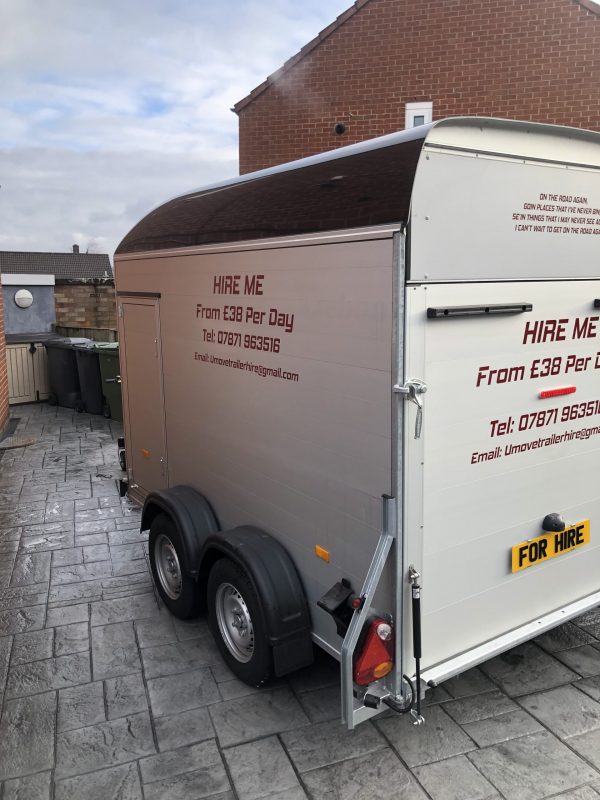 DEBON C500 BOX TRAILER FOR HIRE, UK AND EUROPE, PERSONAL OR COMMERCIAL USE - Image 2