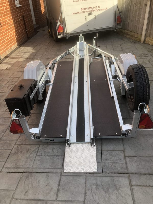 DEBON MOTO1 MOTORCYCLE SCOOTER MOPED TRAILER FOR HIRE - Image 4