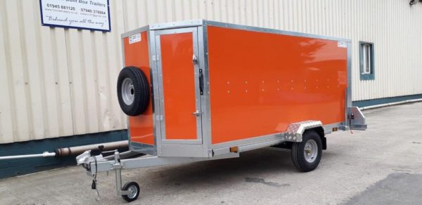 NEW TICKNERS GP756 BOX TRAILER WITH 2 REAR OPENING DOORS, IN WHITE From £3050 - Image 26
