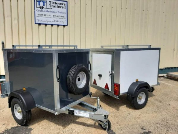 NEW TICKNERS CP53 BOX TRAILER From £1530.00