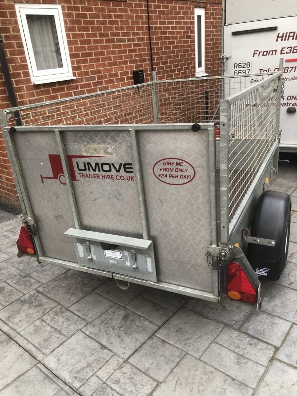 IFOR WILLIAMS 6X4 CAGED TRAILER FOR HIRE - Image 7