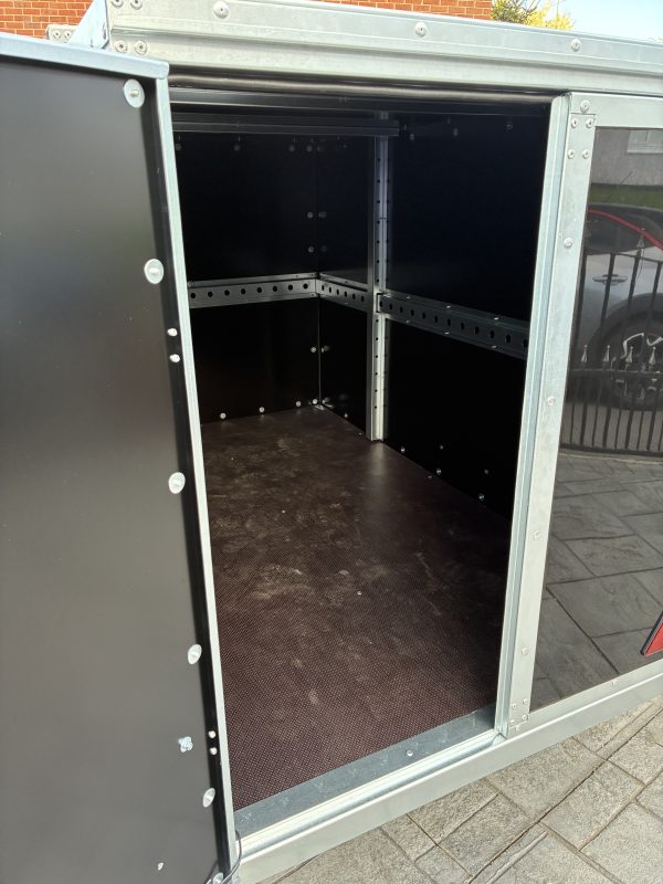 NEW TICKNERS ECO744 BOX TRAILER WITH 2 REAR OPENING DOORS, IN WHITE From £2200 - Image 21